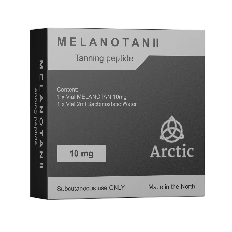 Melanotan 2 peptid, idealisk för en djupare och jämnare solbränna med minskad UV-exponering